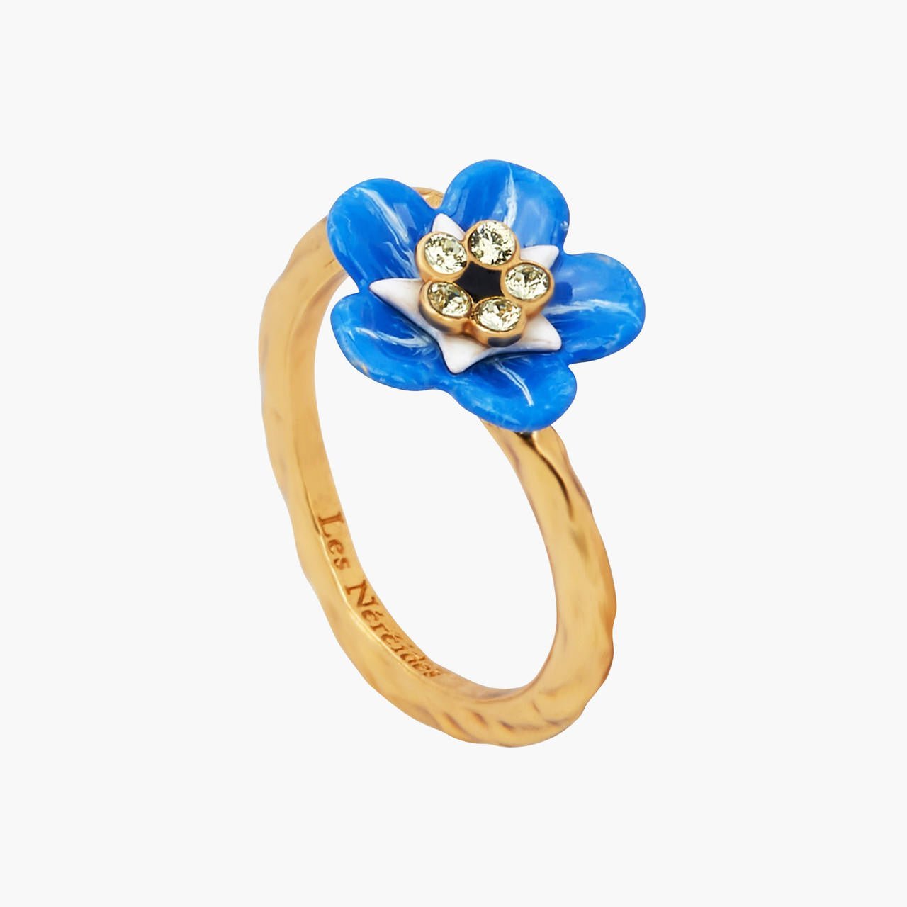 Forget - Me - Not Adjustable Rings | ANBM6031 - Les Nereides