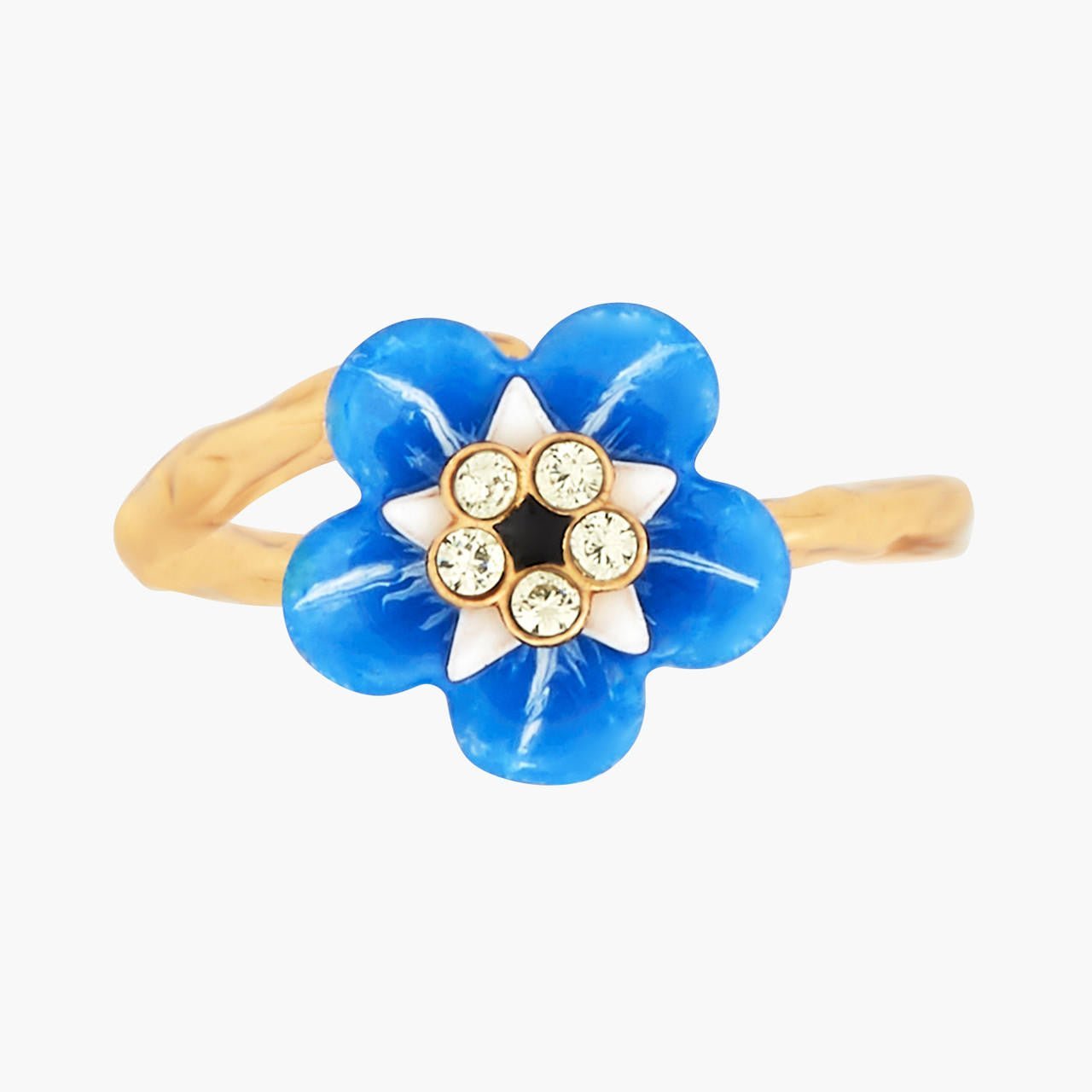 Forget - Me - Not Adjustable Rings | ANBM6031 - Les Nereides