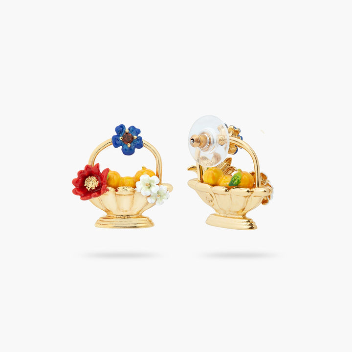 Fruit Bowls And Flower Earrings | ASTM1051 - Les Nereides