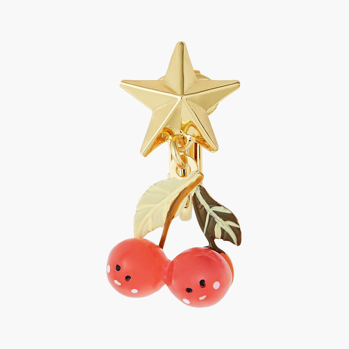 Fruit Circus Cherry And Stars Earrings | ANFC1091 - Les Nereides
