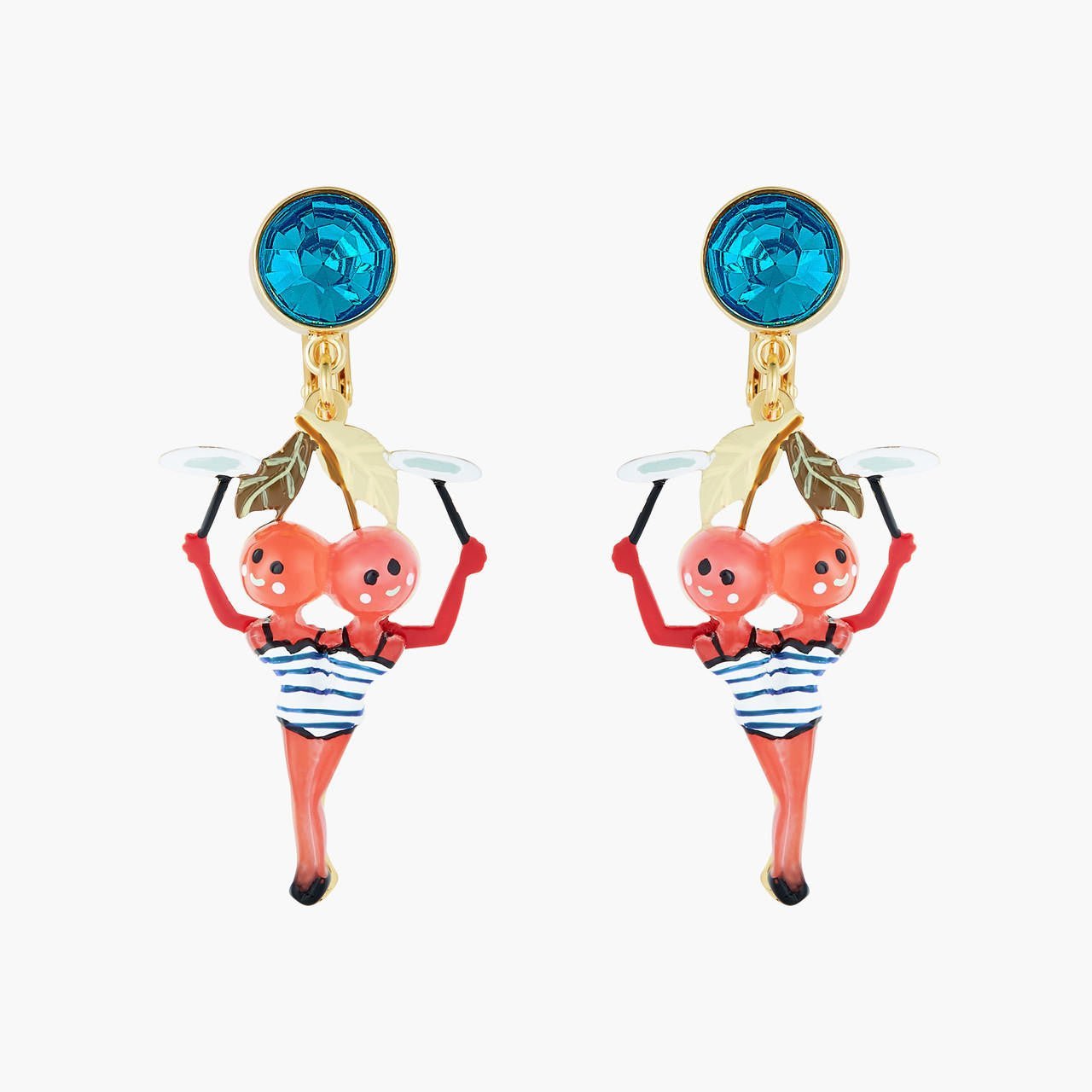 Fruit Circus Cherry Earrings | ANFC1071 - Les Nereides