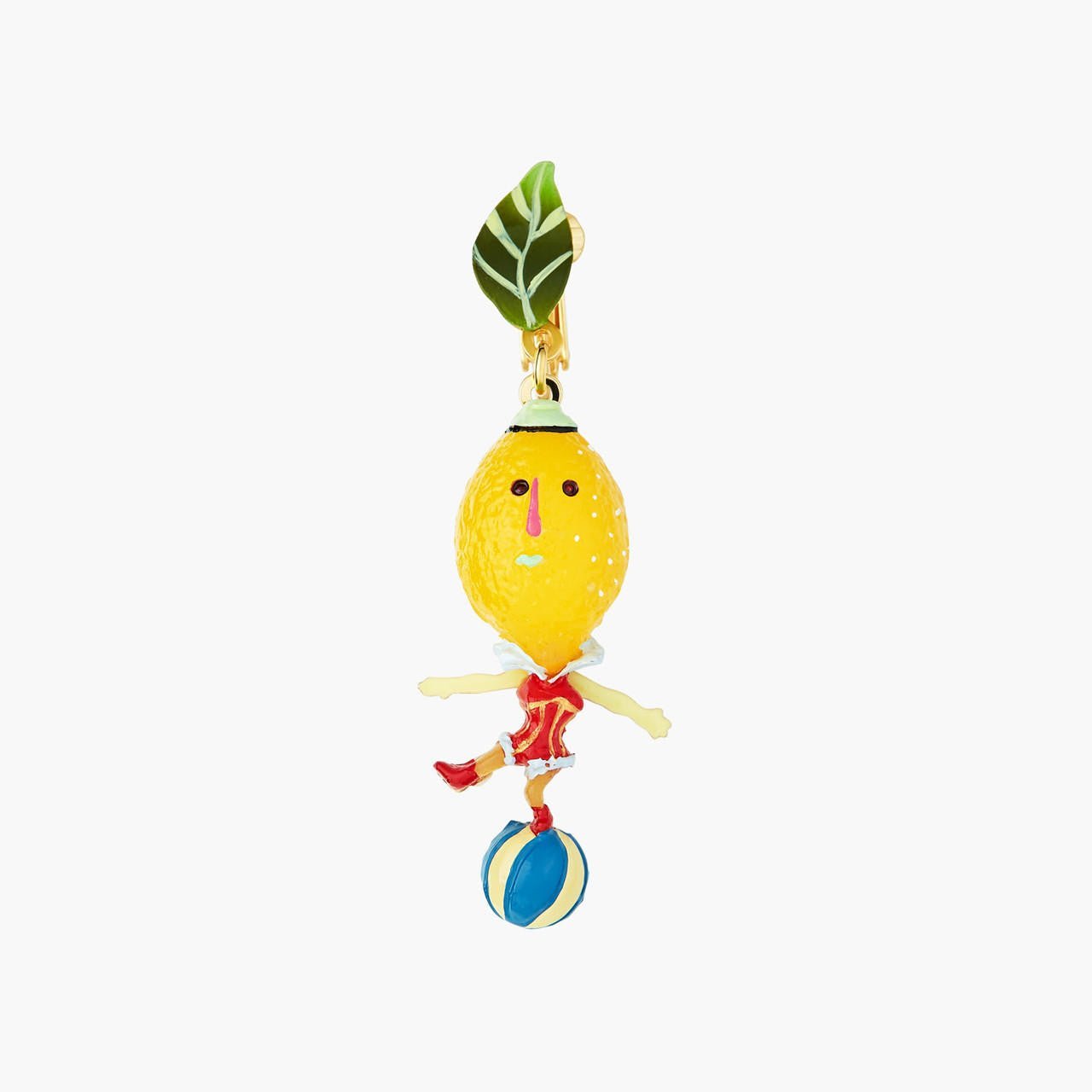 Fruit Circus Lemon And Balloons Earrings | ANFC1031 - Les Nereides