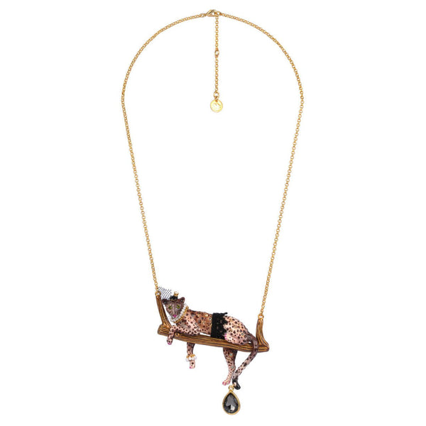 Gentiment Joyeux Panther Necklace | ZGJ3011 - Les Nereides