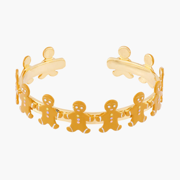 Gingerbread Man Bangle Bracelet | ALHG2031 - Les Nereides