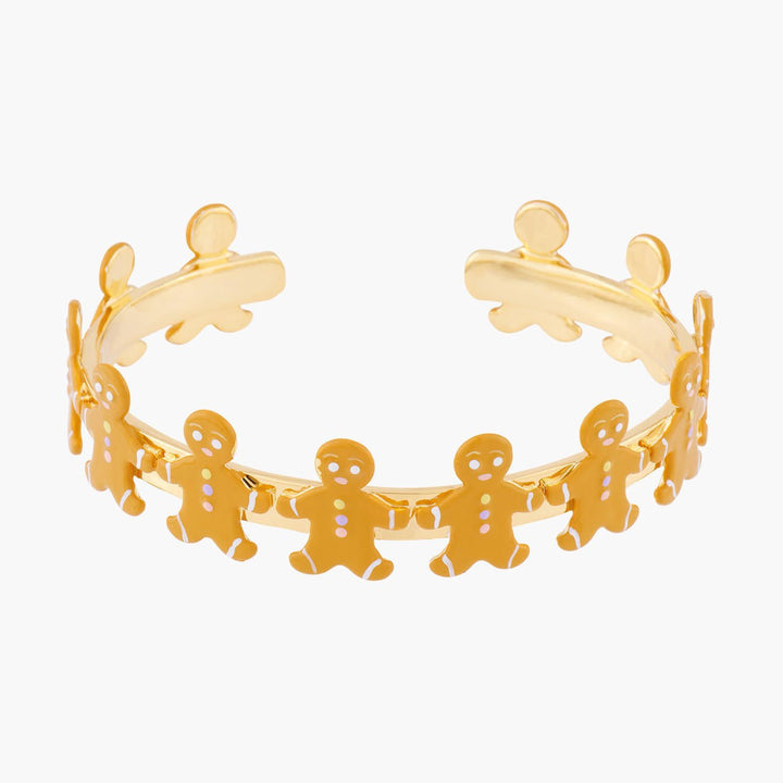 Gingerbread Man Bangle Bracelet | ALHG2031 - Les Nereides