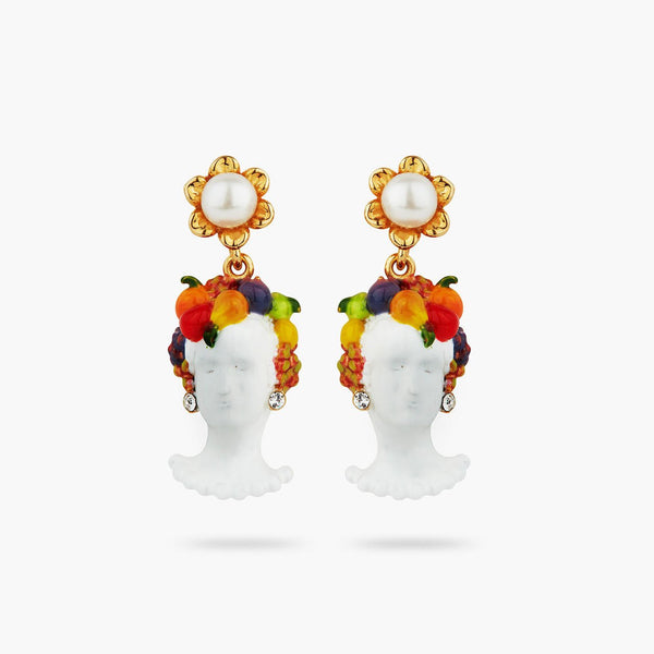 Goddess Pomona And Fruits Earrings | AQVT1111 - Les Nereides