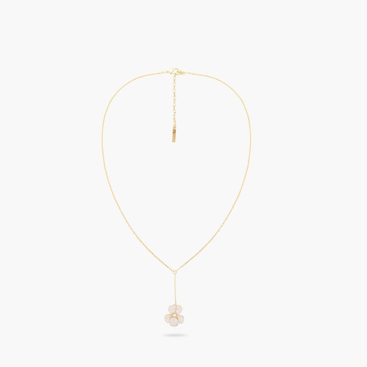 Gold Iris Pendant Necklace | ARNF3021 - Les Nereides