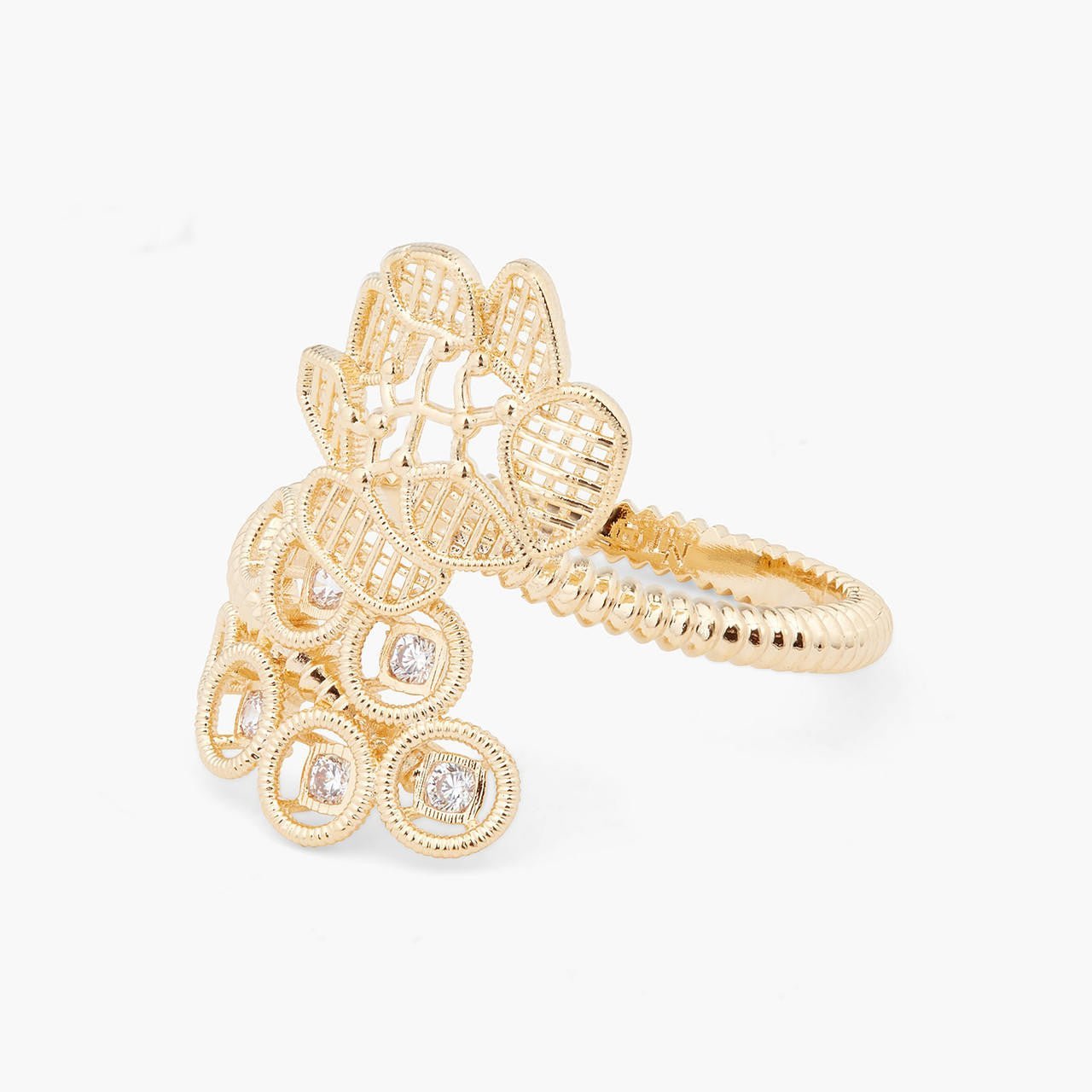 Gold Thread Adjustable Ring | ARFO6011 - Les Nereides