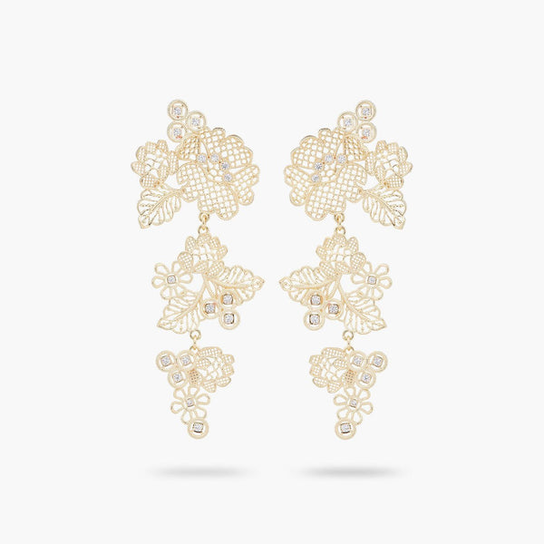 Gold Thread Earrings | ARFO1011 - Les Nereides