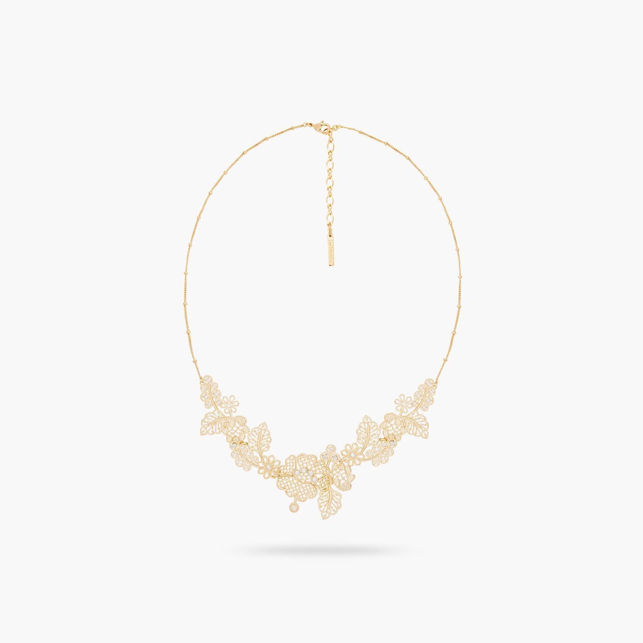 Gold Thread Statement Necklace | ARFO3011 - Les Nereides
