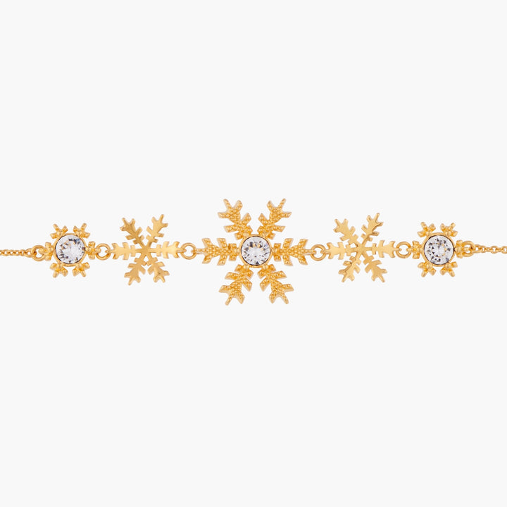 Golden Snowflakes Thin Bracelet | AMSC2021 - Les Nereides