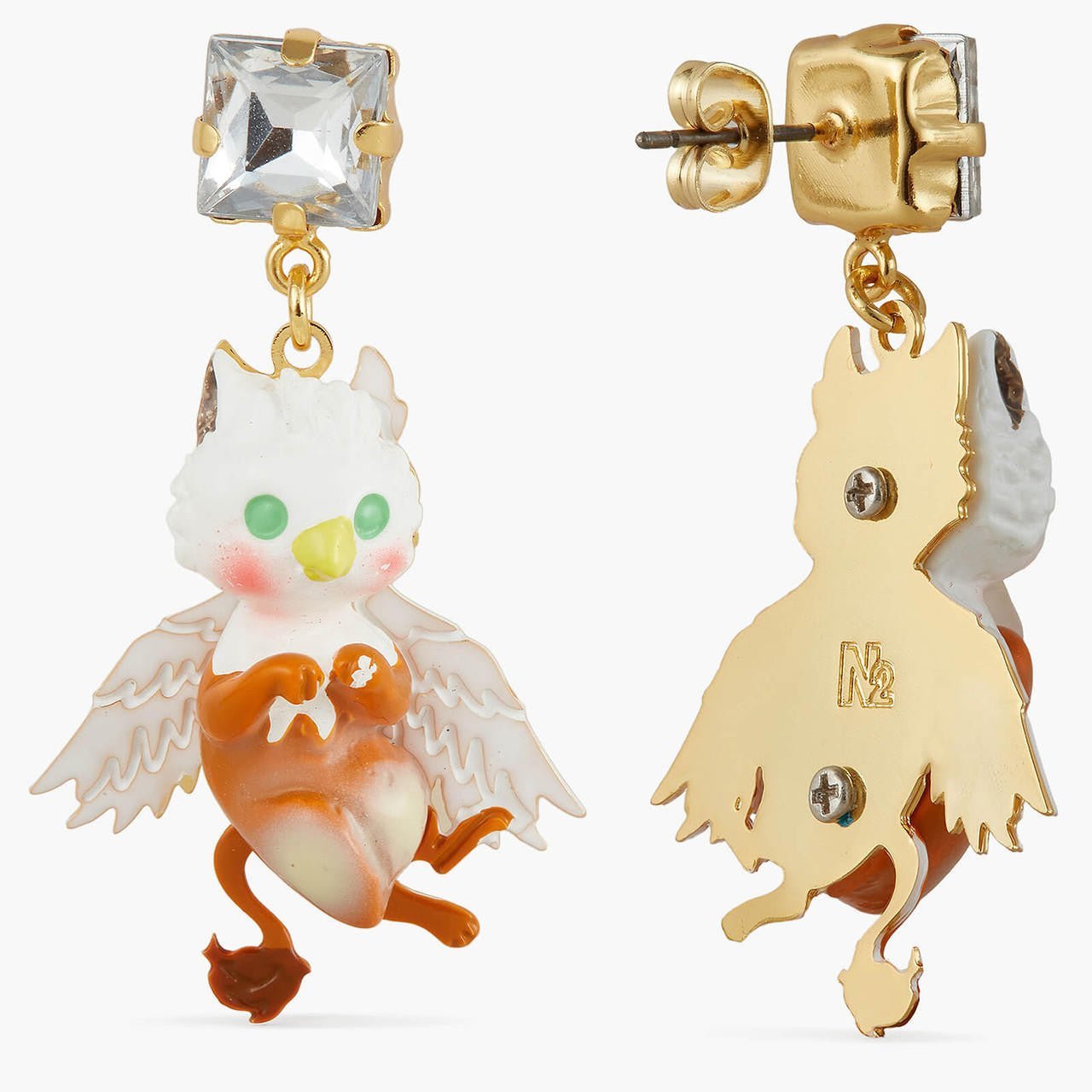 Griffin Post Earrings | APPD1041 - Les Nereides