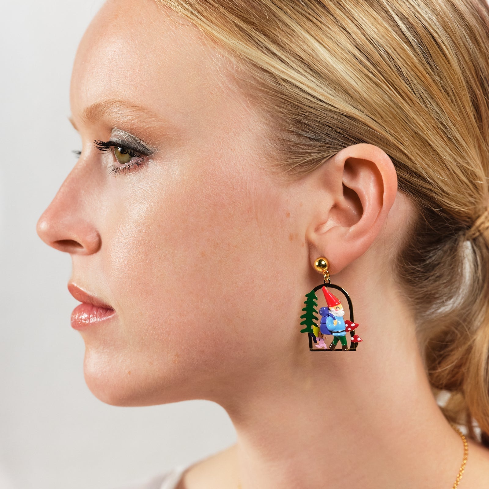 Hiking Gnome Earrings | ASCP1031 - Les Nereides