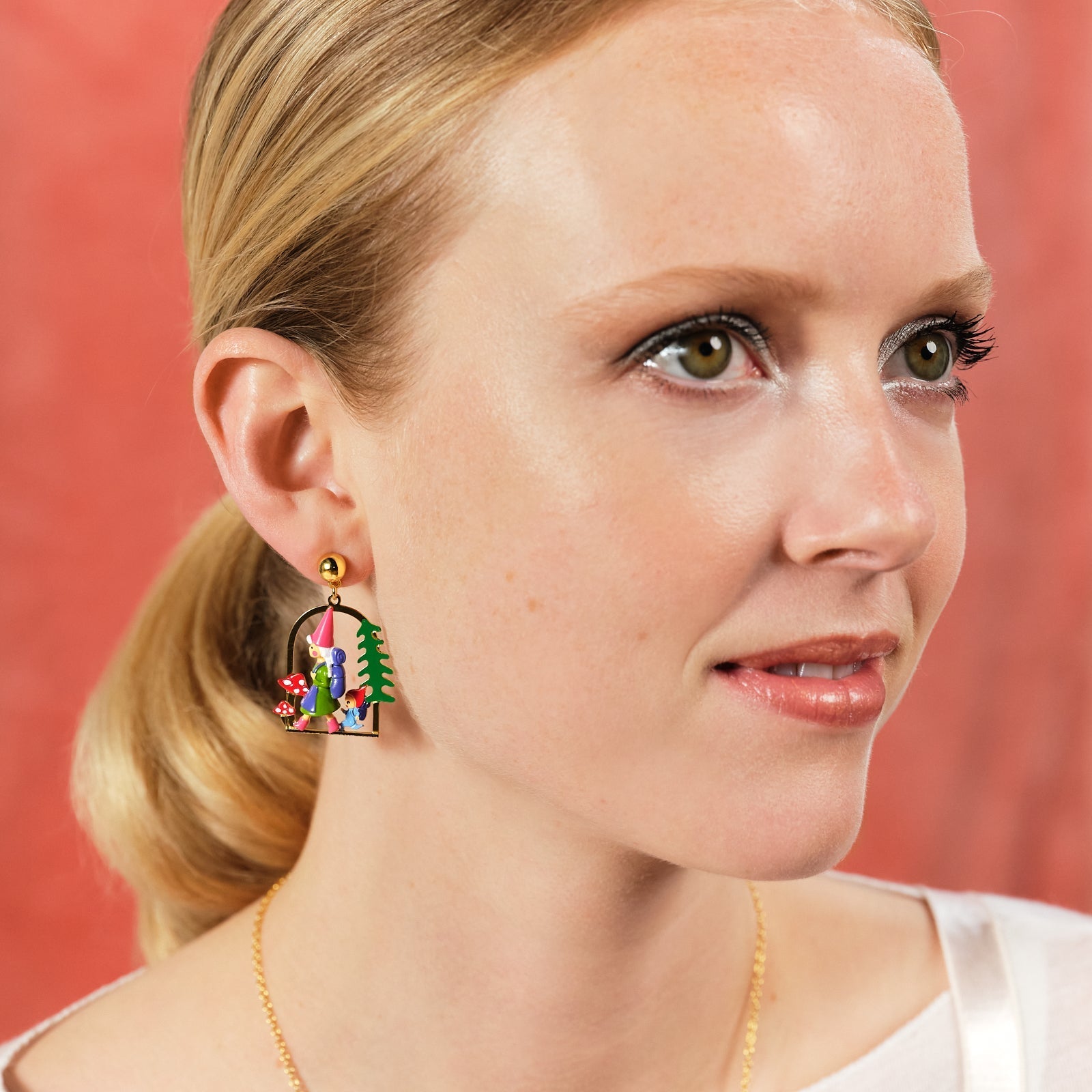 Hiking Gnome Earrings | ASCP1031 - Les Nereides