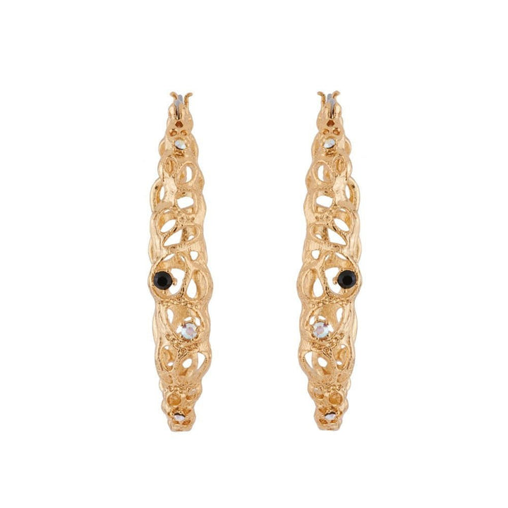 Hoop Veine de Cristal Earrings | AGVE1101 - Les Nereides