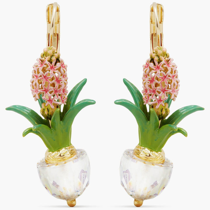 Hyacinth And Bead Earrings | APIP1031 - Les Nereides