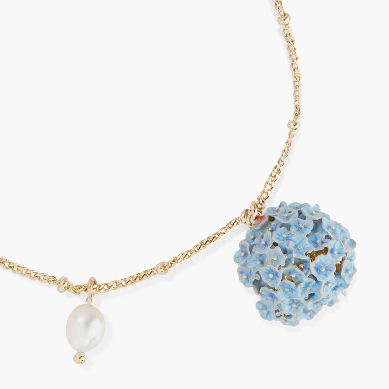 Hydrangea Thin Bracelet | AOLF2041 - Les Nereides