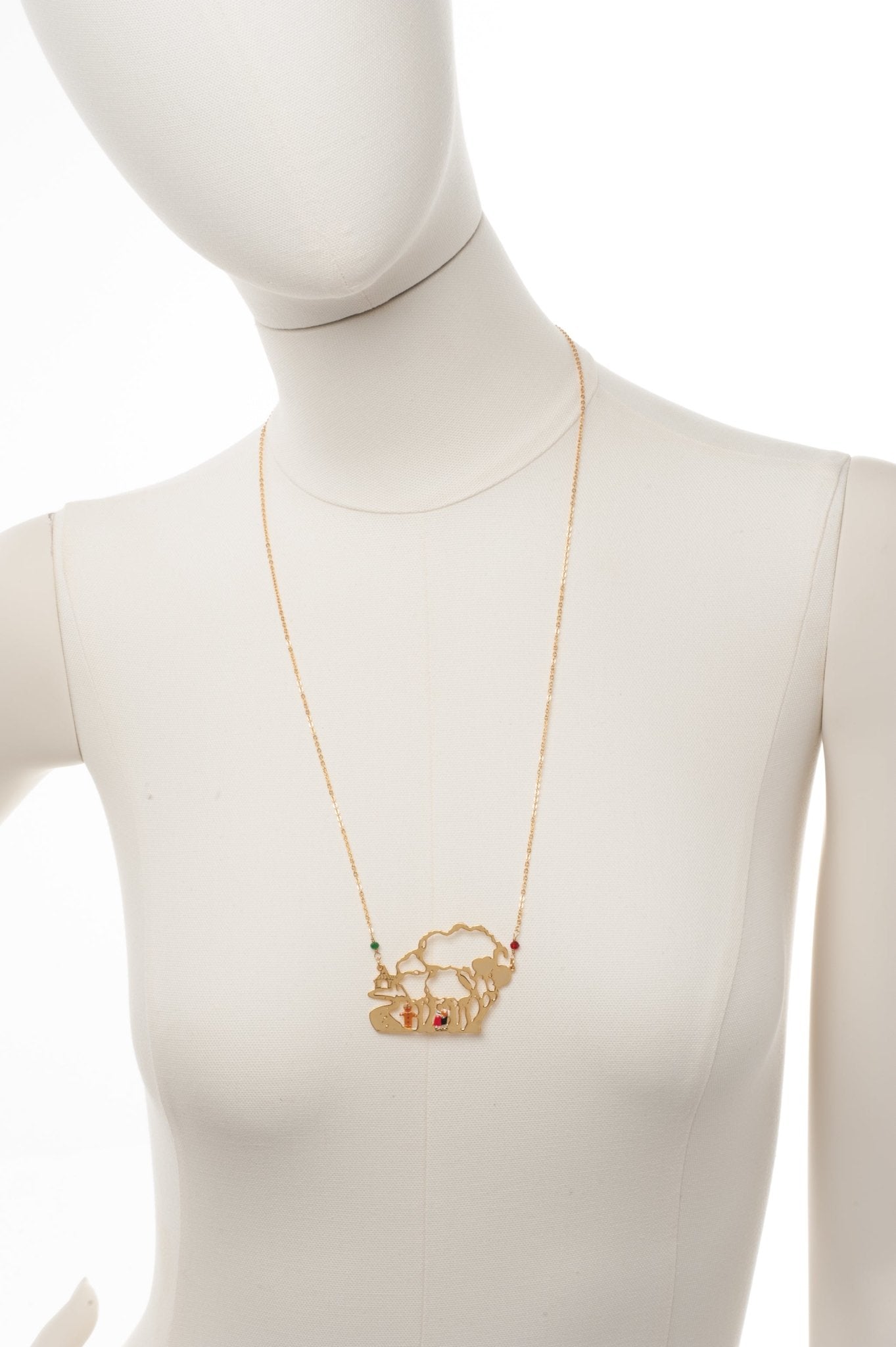 Il Était Une Fois Hansel & Gretel Lost Into Theé Woods Necklace | AEIL3051 - Les Nereides