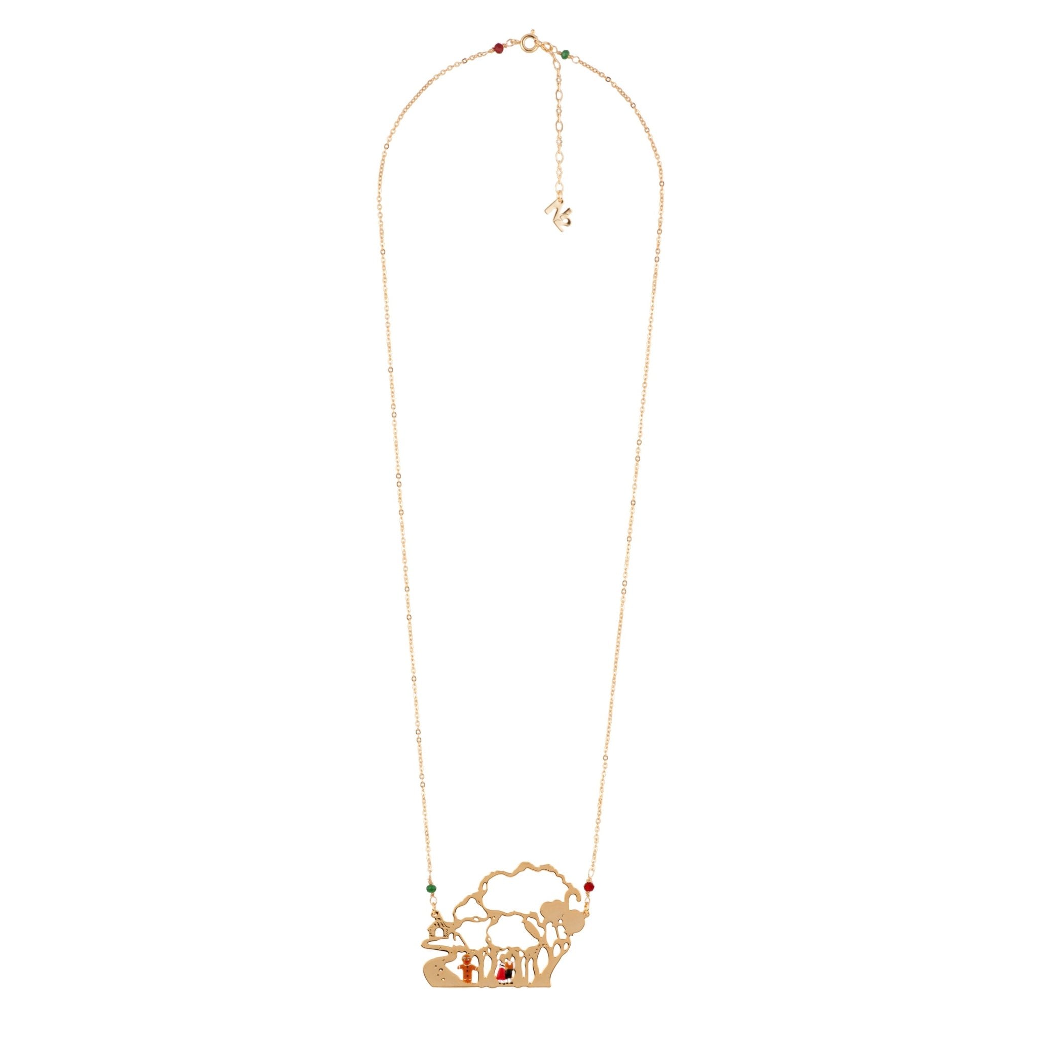 Il Était Une Fois Hansel & Gretel Lost Into Theé Woods Necklace | AEIL3051 - Les Nereides