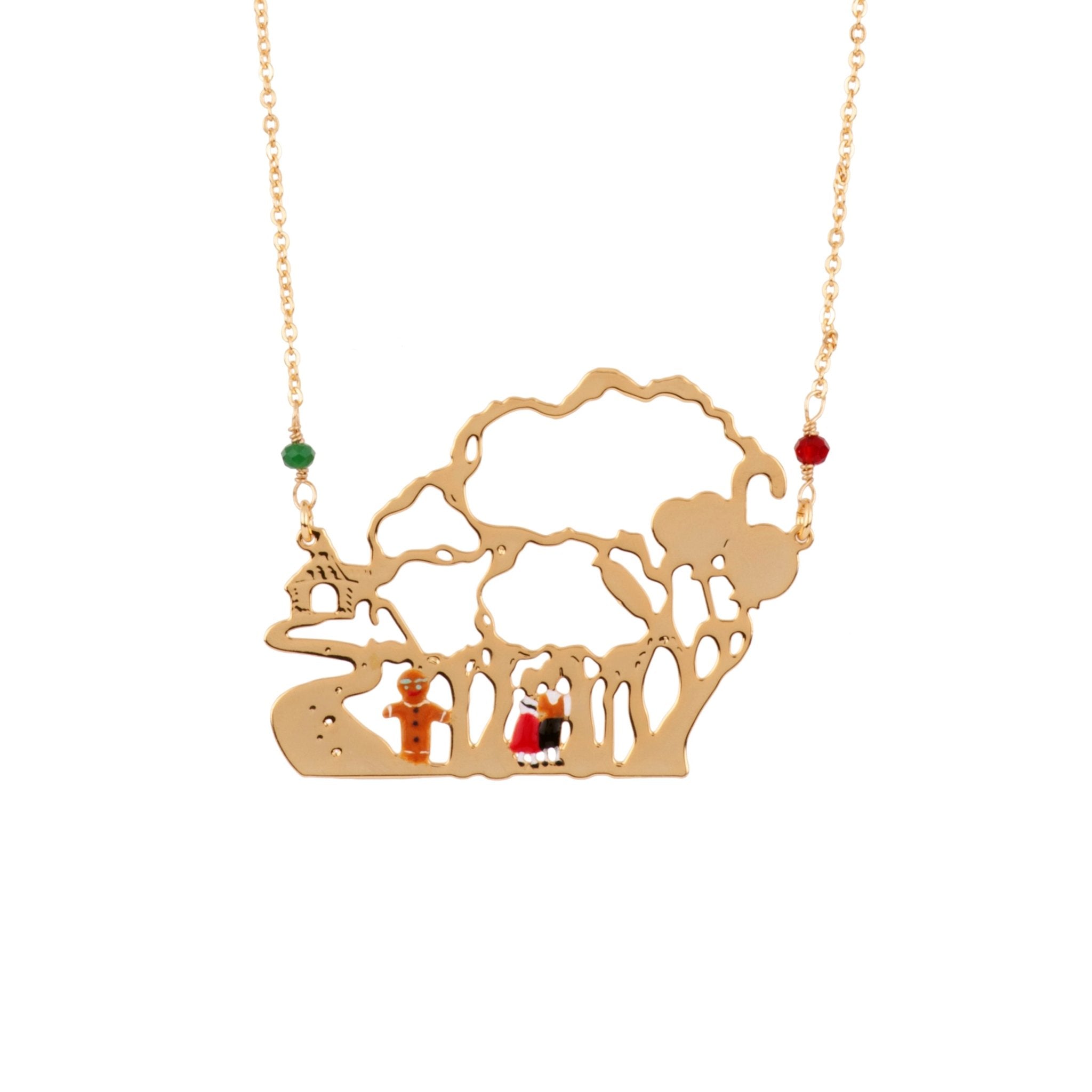 Il Était Une Fois Hansel & Gretel Lost Into Theé Woods Necklace | AEIL3051 - Les Nereides