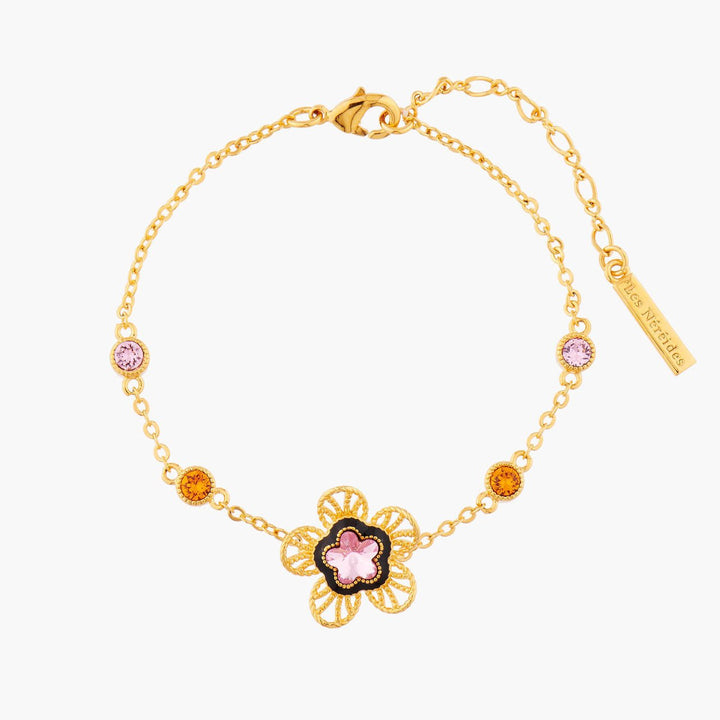 Indian Flower Thin Bracelet | AMEI2041 - Les Nereides