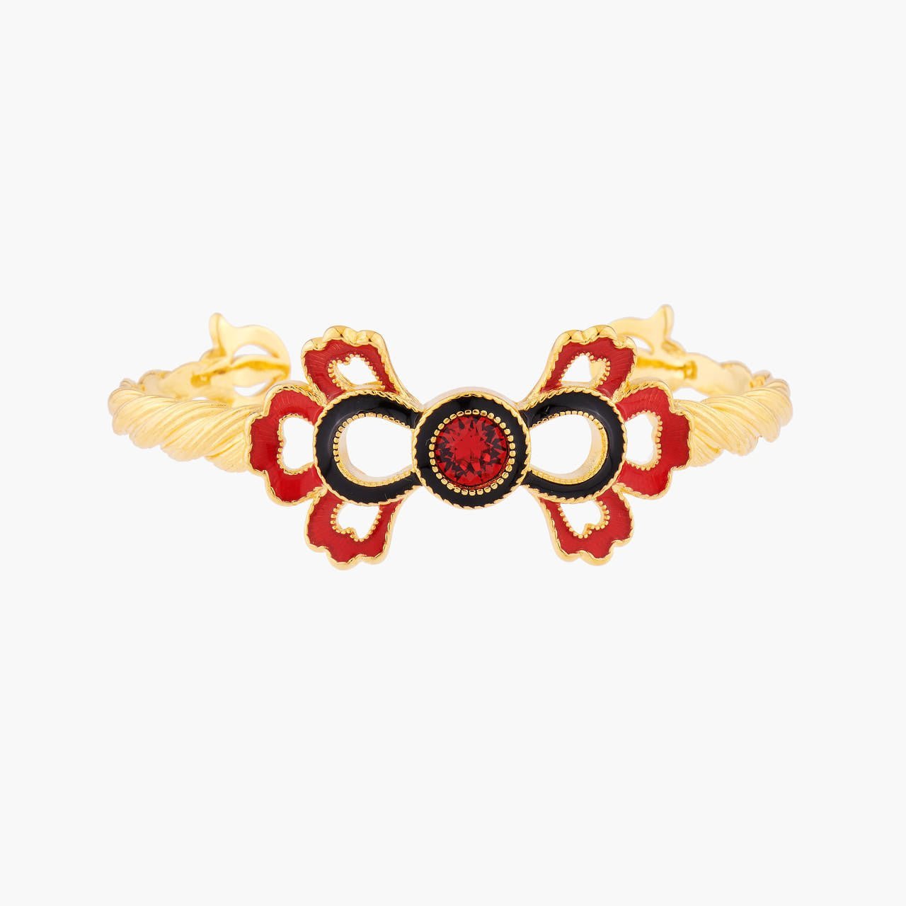 Indian Palm Pattern Bangle Bracelet | AMEI202/11 - Les Nereides