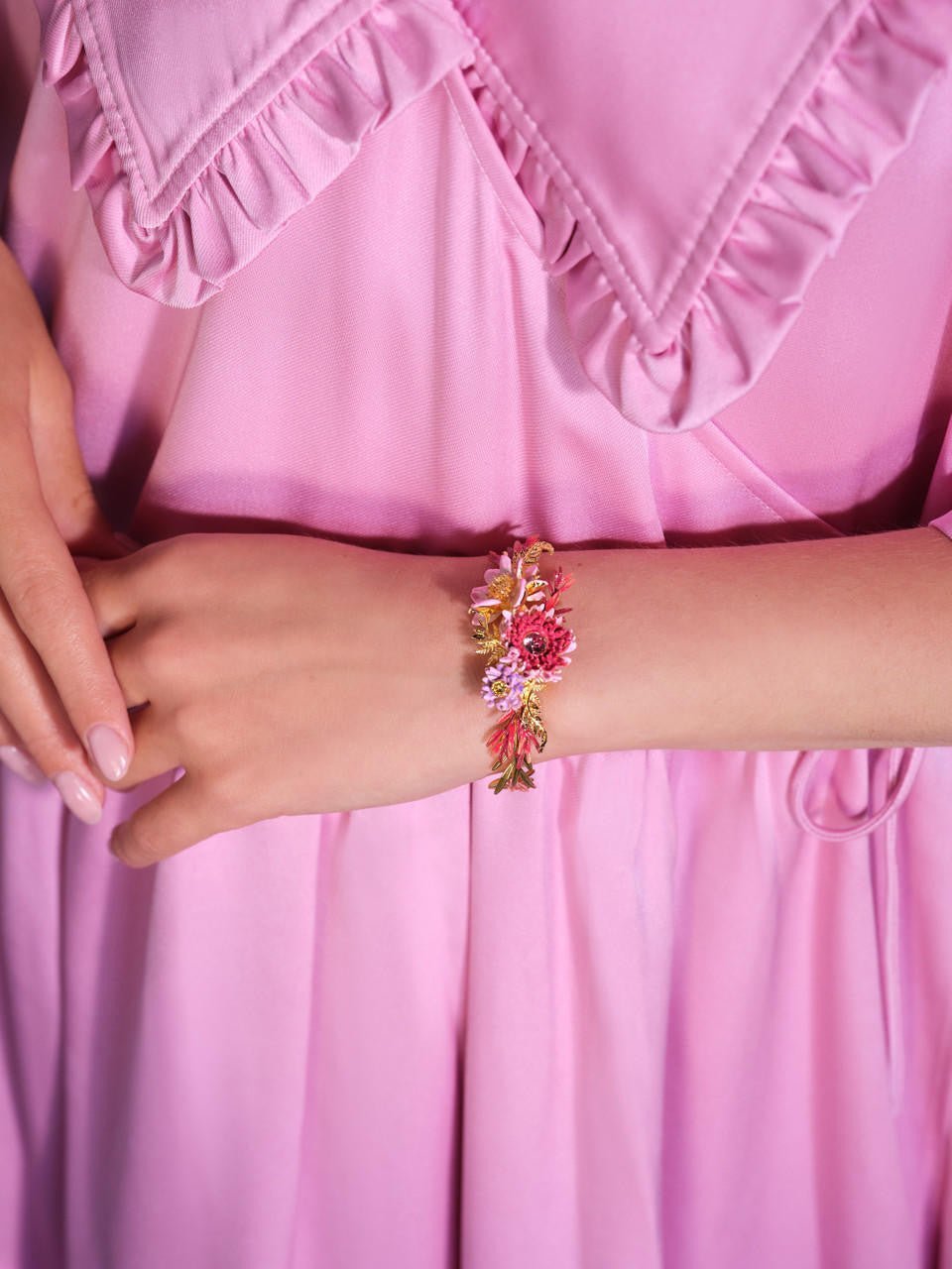 Interstellar Bouquet Bangle Bracelet | AQBI2011 - Les Nereides
