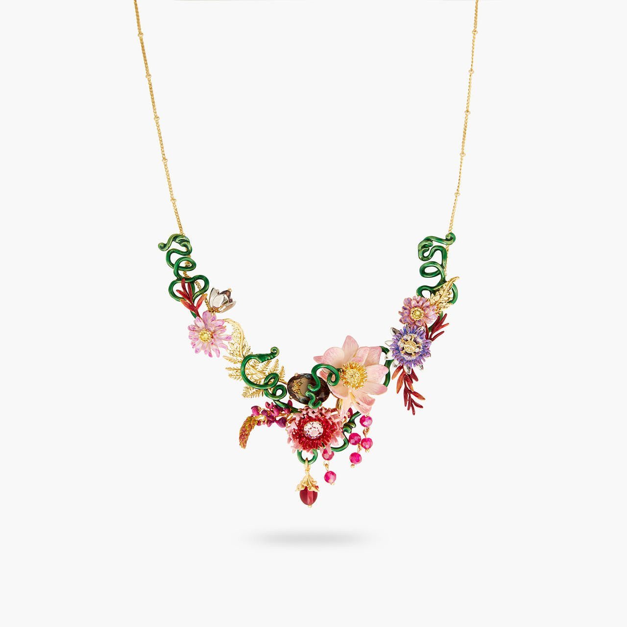 Interstellar Bouquet Statement Necklace | AQBI3011 - Les Nereides