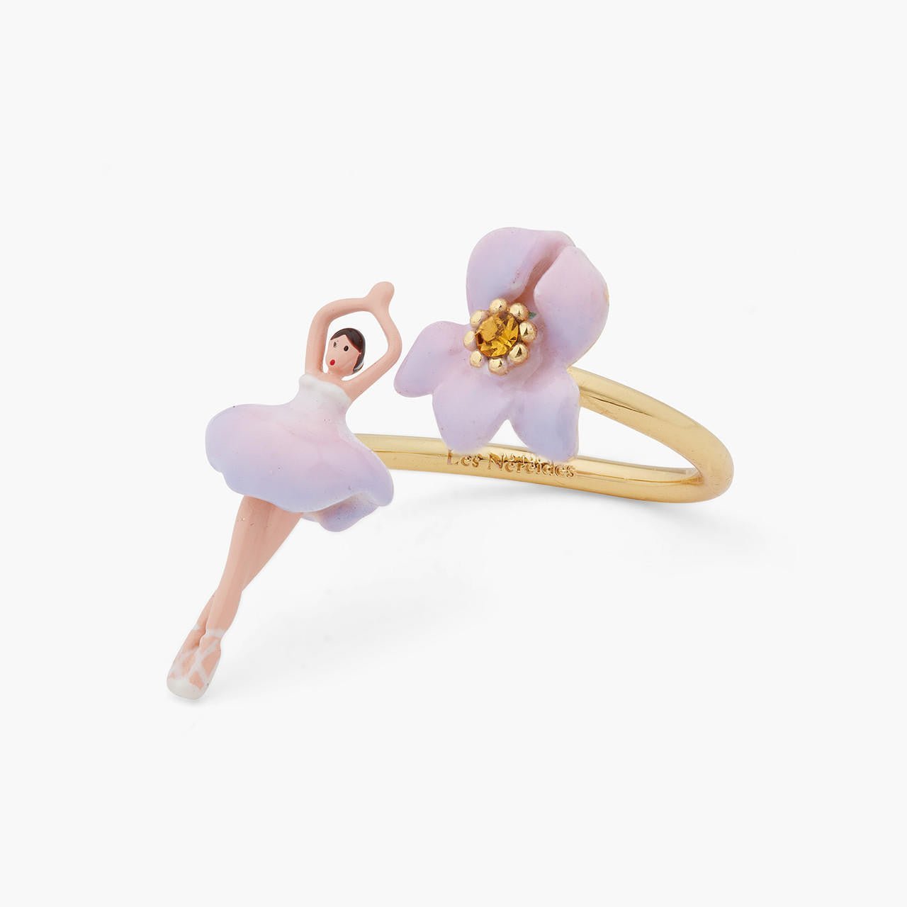 Iris Mini Ballerina Adjustable Ring | ARMDD6011 - Les Nereides