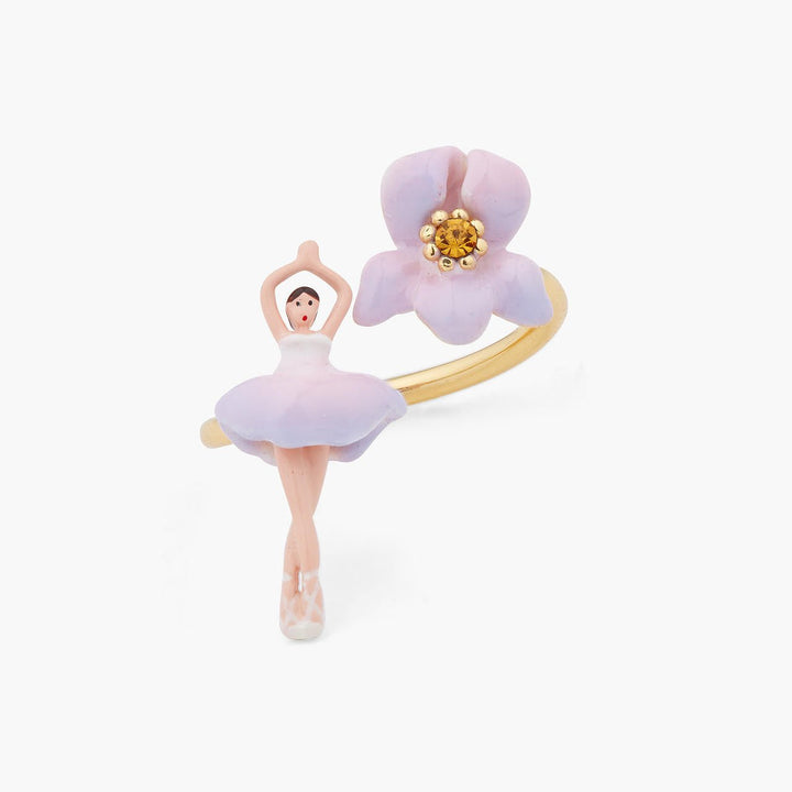 Iris Mini Ballerina Adjustable Ring | ARMDD6011 - Les Nereides