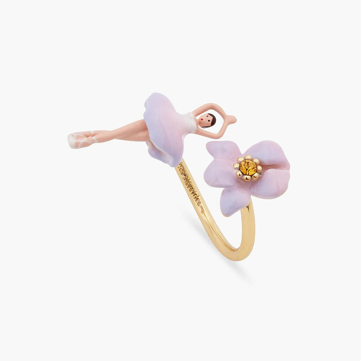 Iris Mini Ballerina Adjustable Ring | ARMDD6011 - Les Nereides