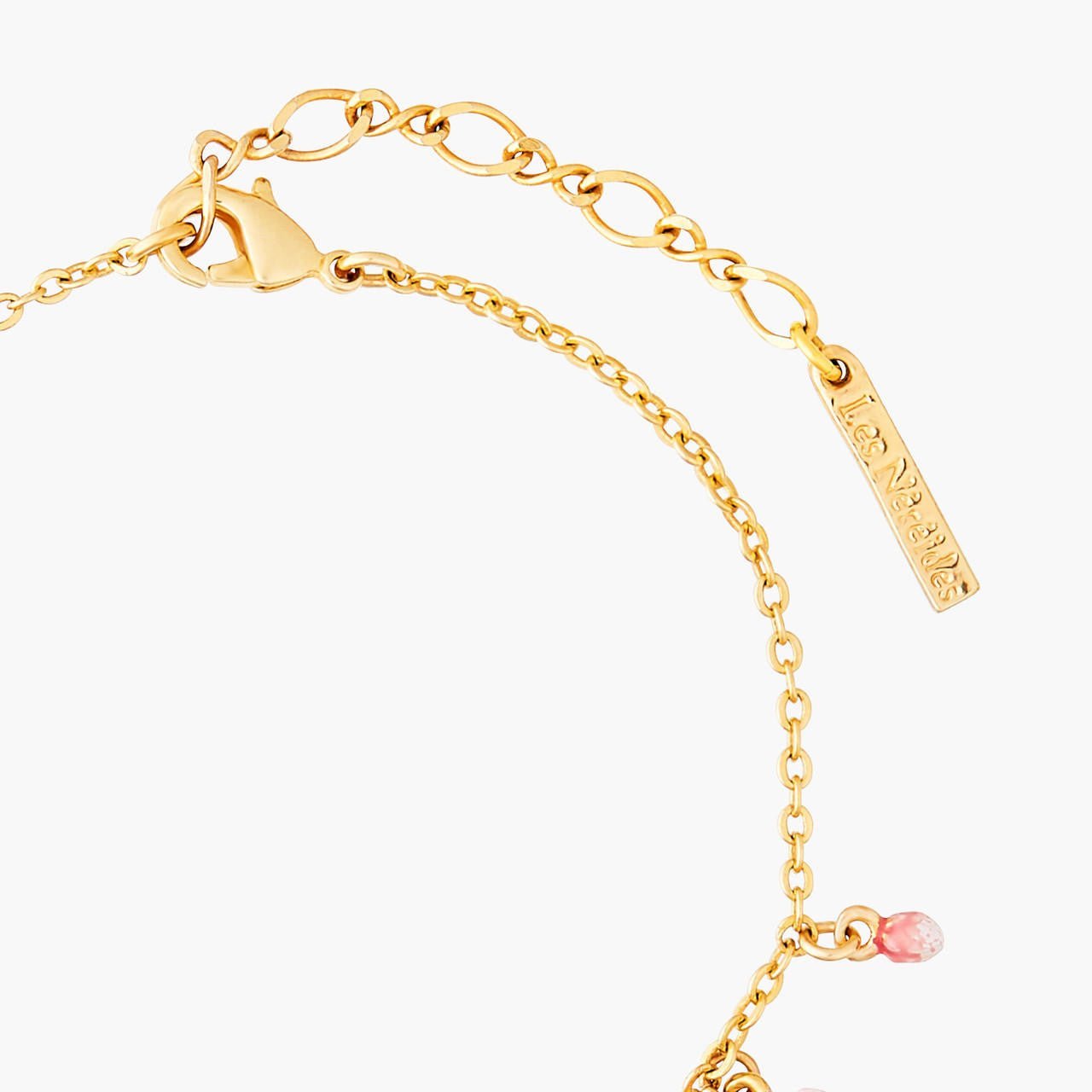 Japanese White Cherry Blossom And Petals Thin Bracelet | ANHA2101 - Les Nereides
