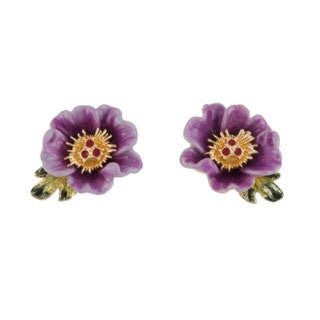 Jardin D'Hiver Christmas Rose Earrings | AEJH104T/1 - Les Nereides