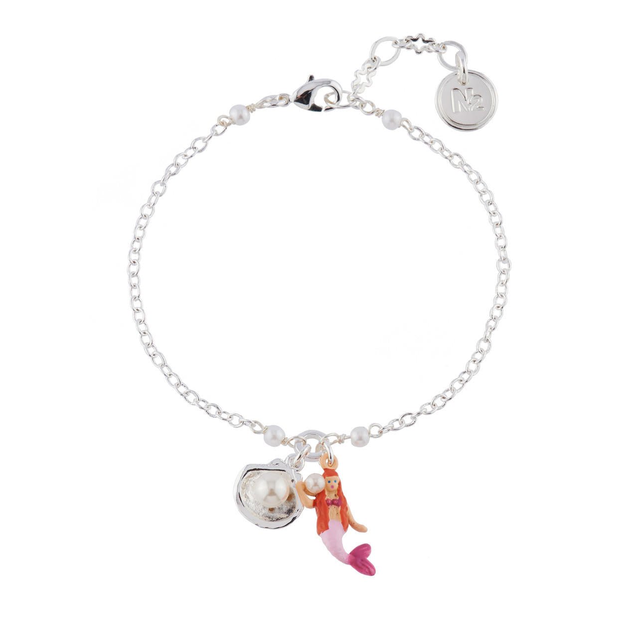 Je Suis Une Sirène Silver Bracelet | AHJS2041 - Les Nereides