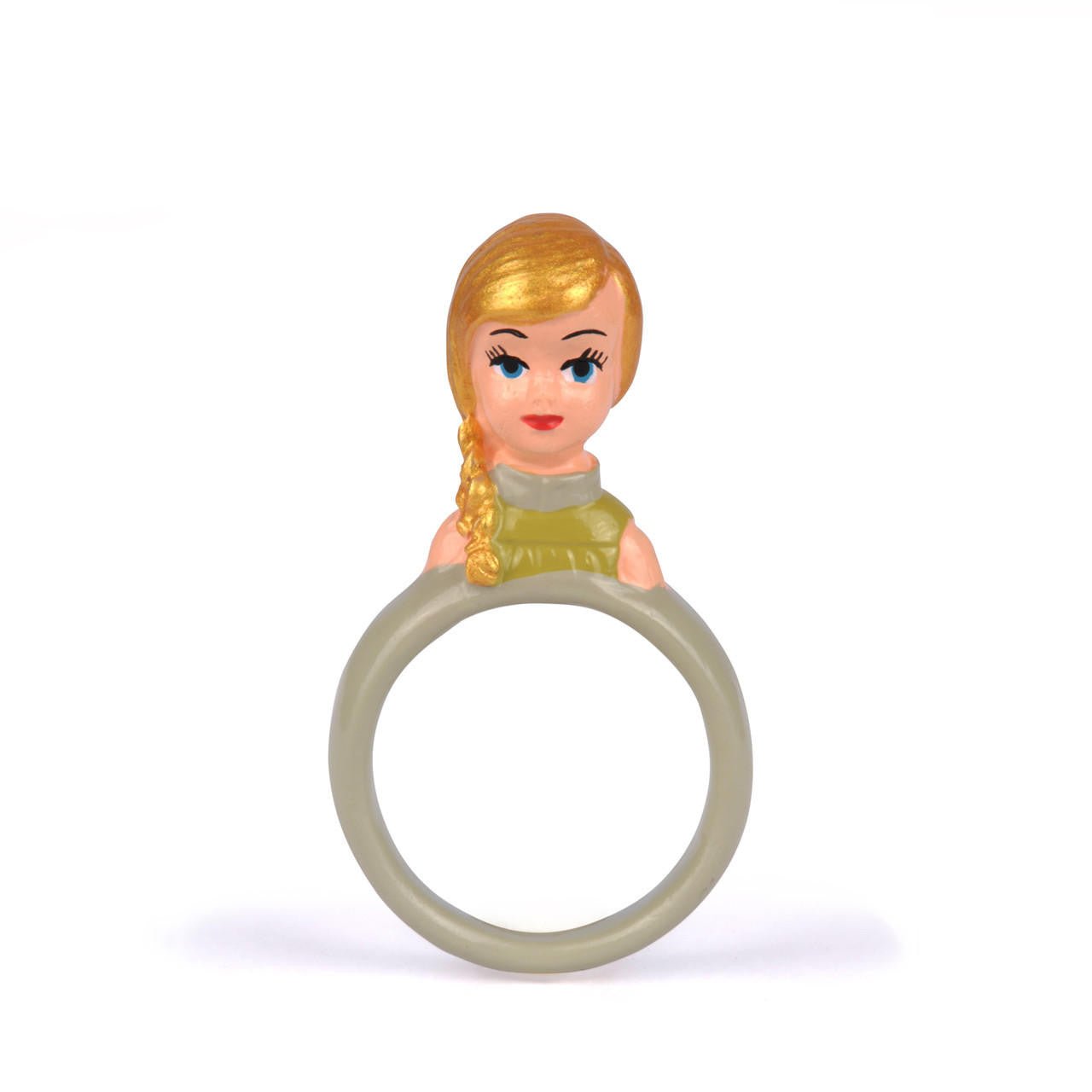 Jeunes Demoiselles Doll Golden Braid Rings | ZJD6021 - Les Nereides