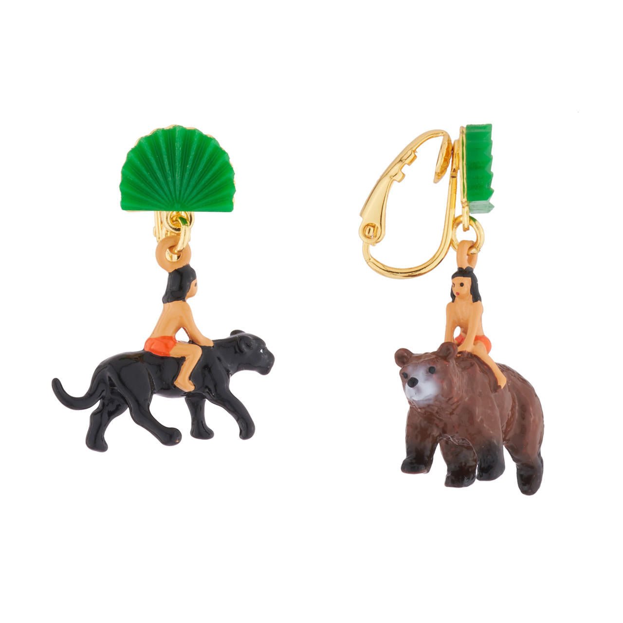 Jingle Jungle Earrings | AJMJ103 - Les Nereides