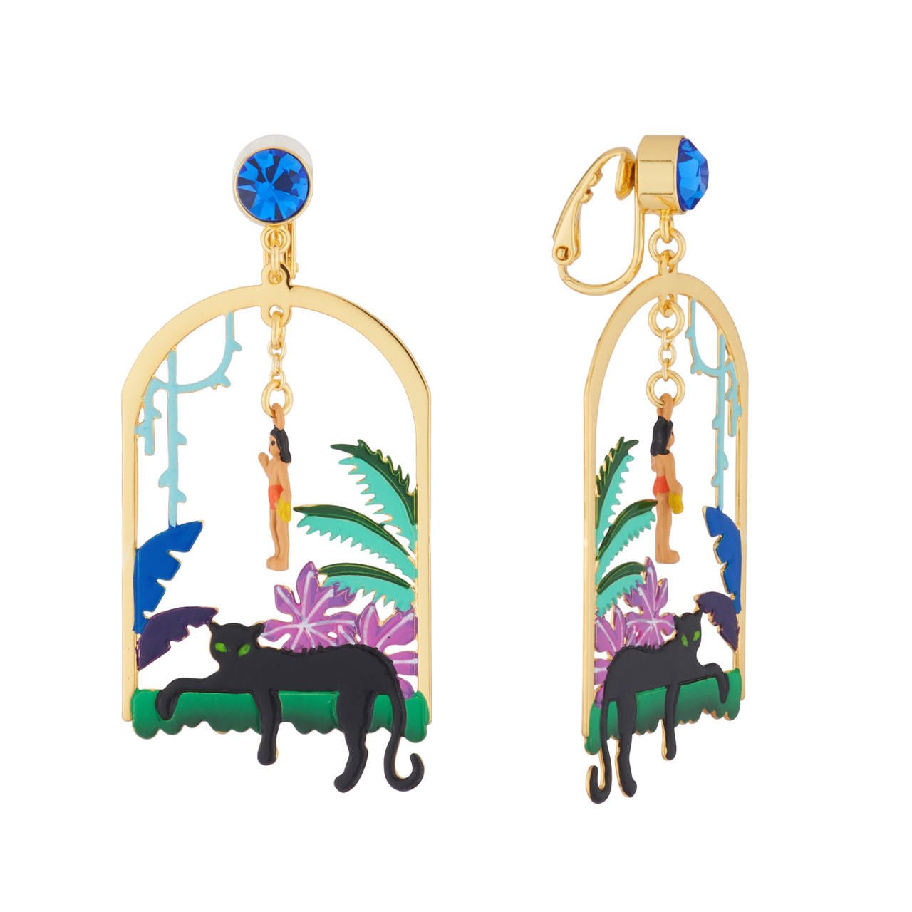 Jingle Jungle Earrings | AJMJ104 - Les Nereides