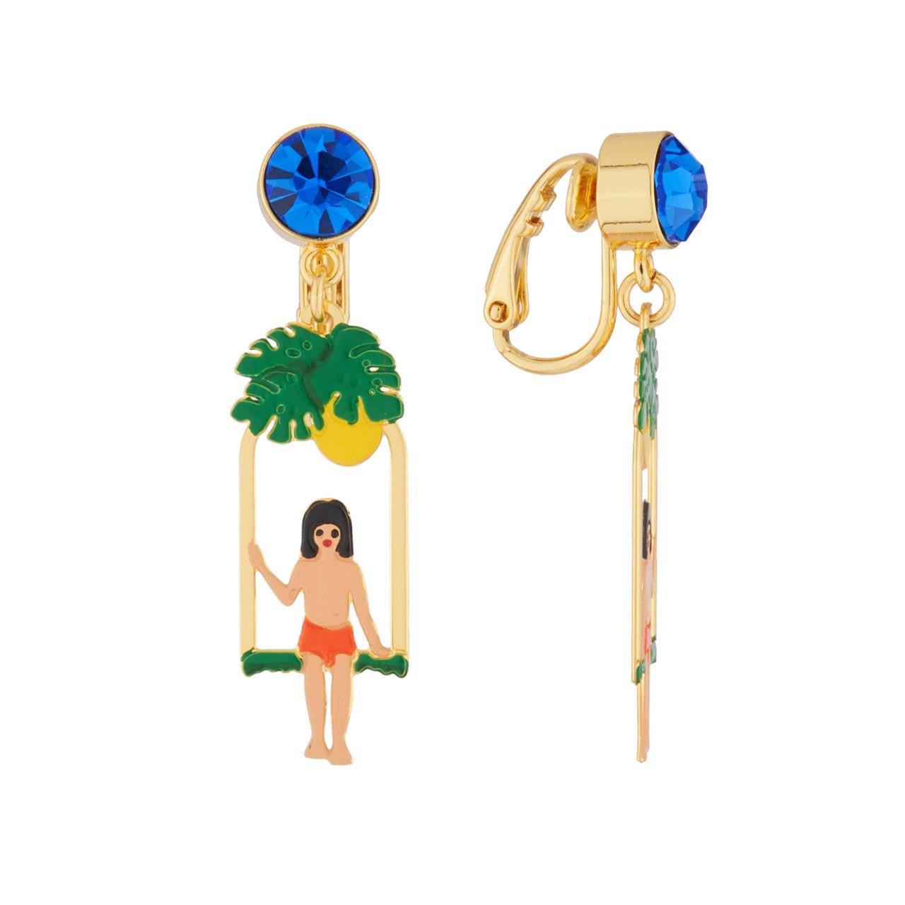 Jingle Jungle Earrings | AJMJ109 - Les Nereides