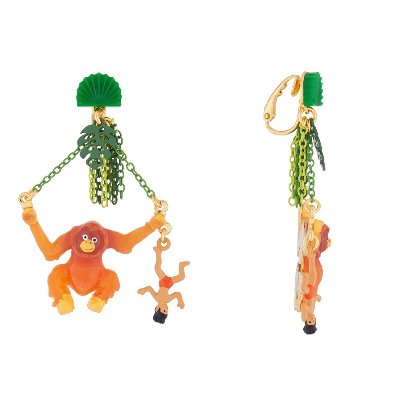 Jingle Jungle Earrings | AJMJ110 - Les Nereides
