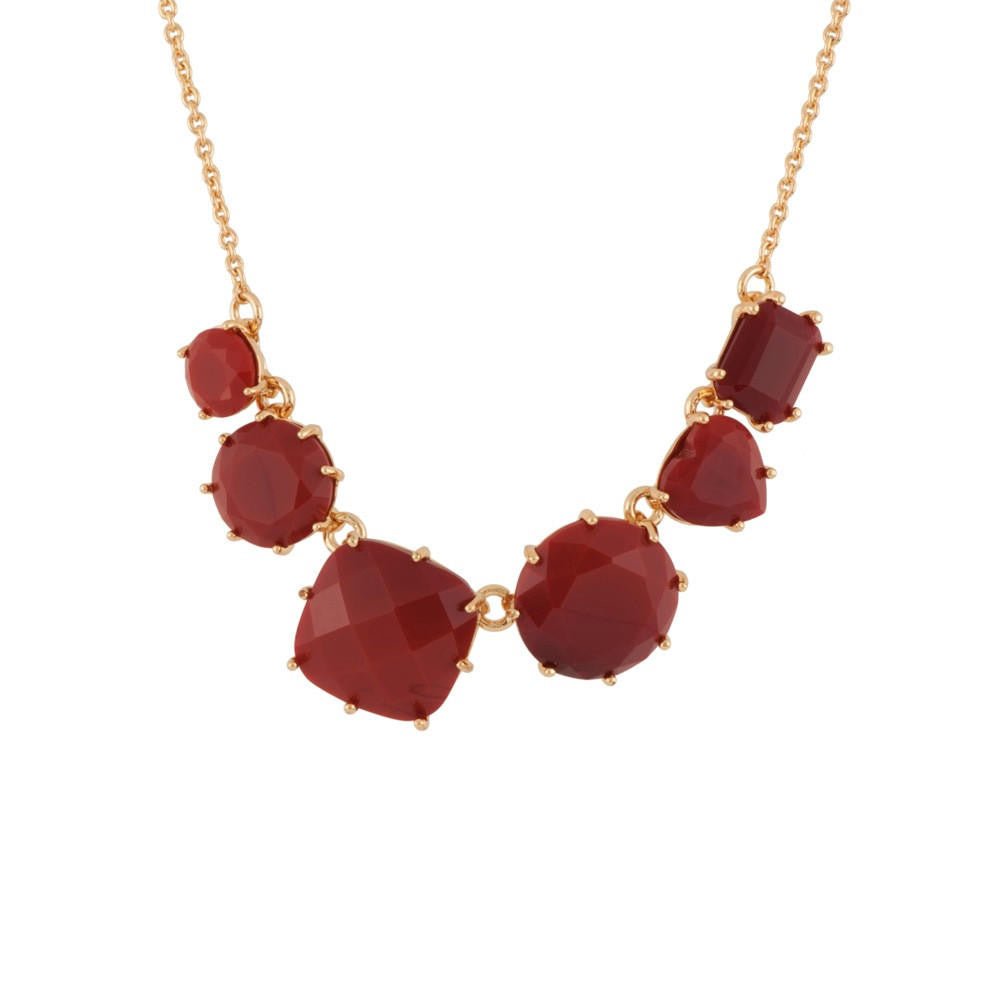 La Diamantine 6 Stones Sienna Necklace | AELD3312 - Les Nereides
