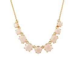 La Diamantine 9 Stones Beige Rose Necklace | ADLD3181 - Les Nereides