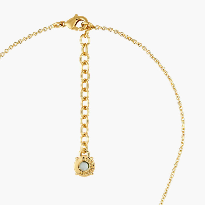 La Diamantine Acqua Azzurra Hearthstone Pendant Necklace | ANLD3531 - Les Nereides
