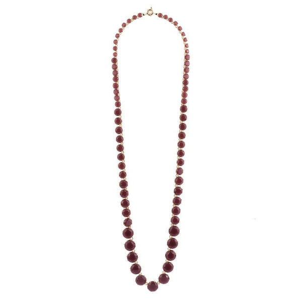 La Diamantine Aurore Purple Necklace | ACLD3191 - Les Nereides
