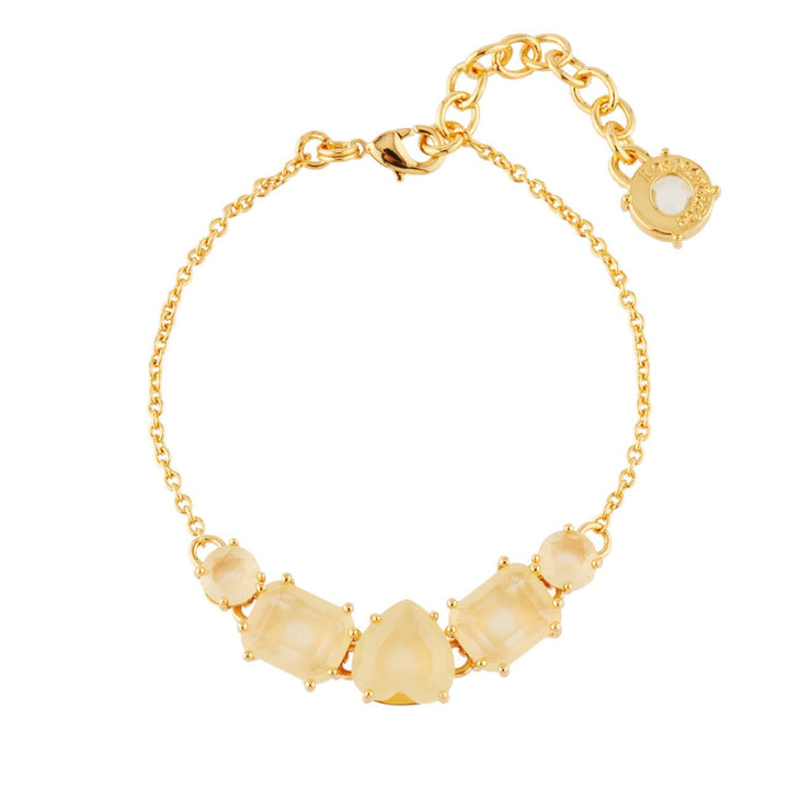 La Diamantine Five Stones Citrine Bracelet | AHLD2141 - Les Nereides