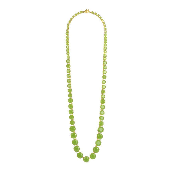 La Diamantine Green Necklace | ABLD3191 - Les Nereides