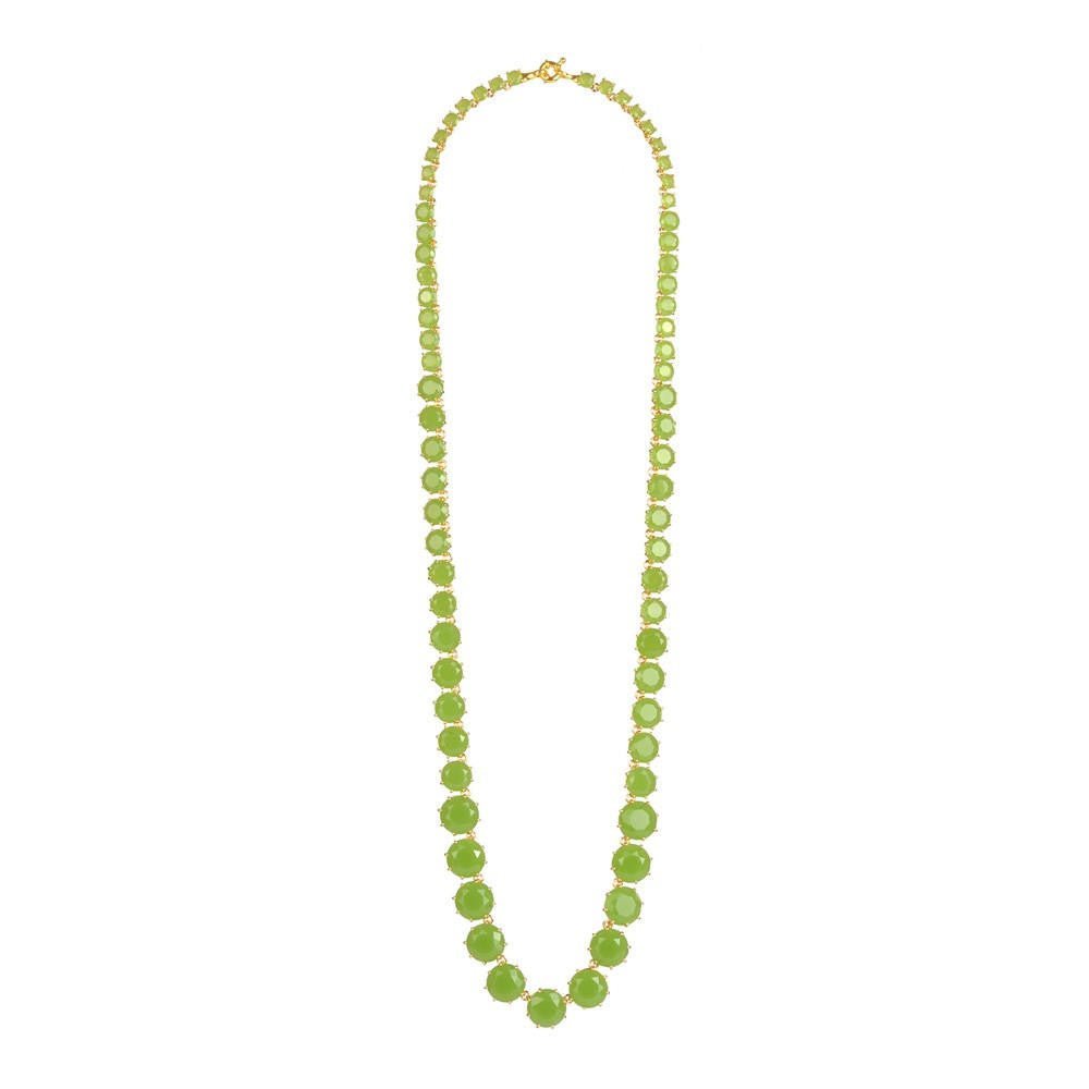 La Diamantine Green Necklace | ABLD3191 - Les Nereides