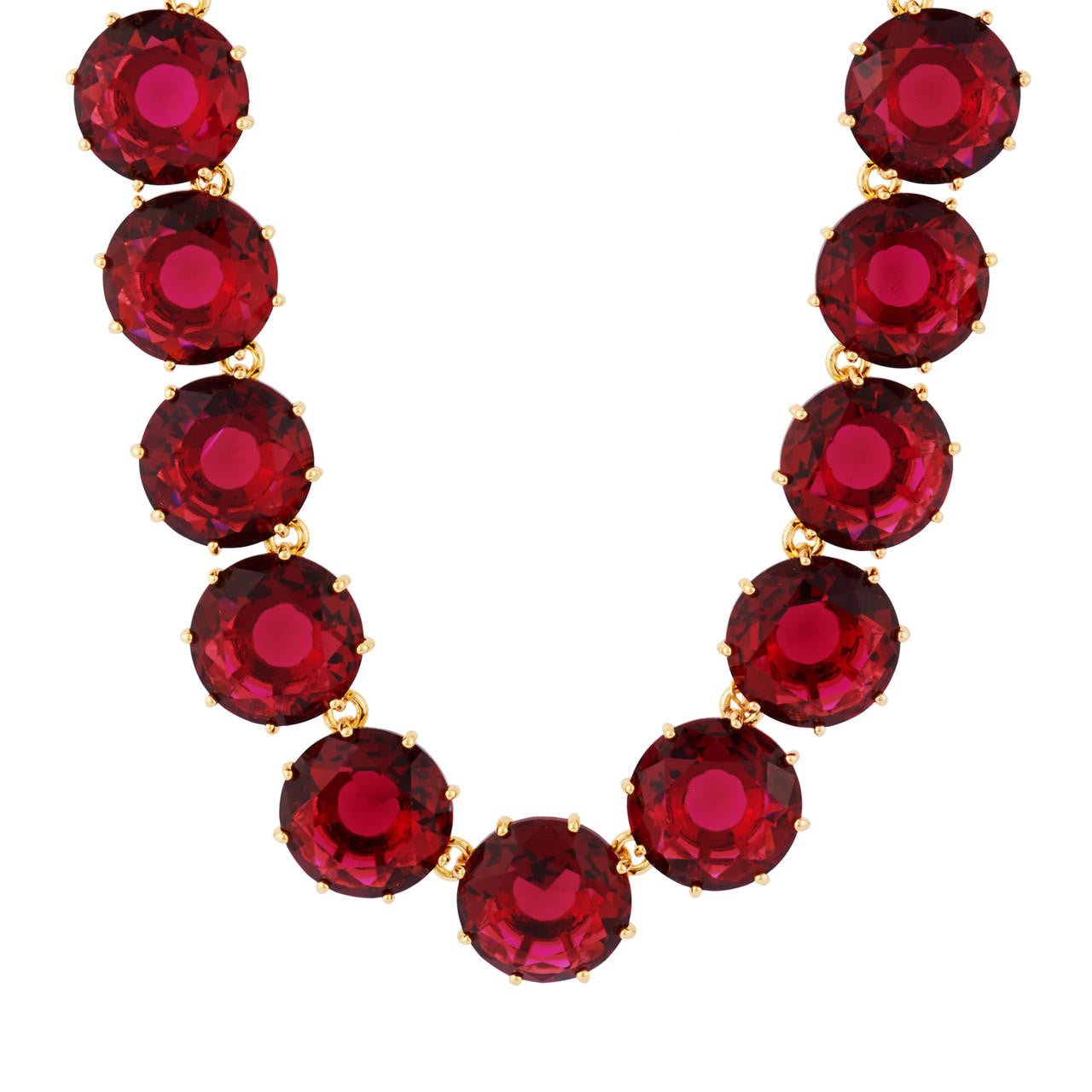 La Diamantine Grenadine Necklace | AHLD3192 - Les Nereides