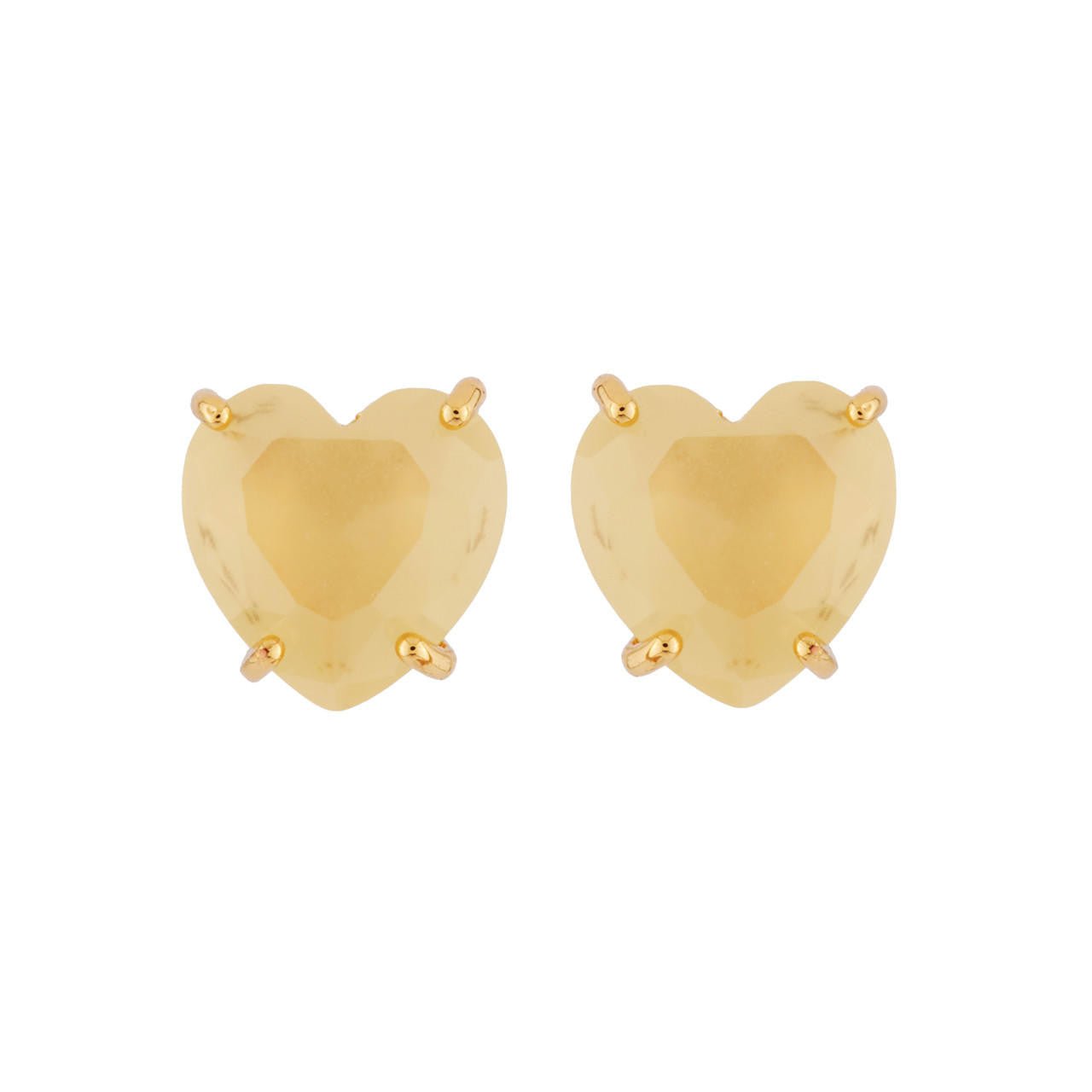 La Diamantine Hearthstone Citrine Earrings | Les Nereides