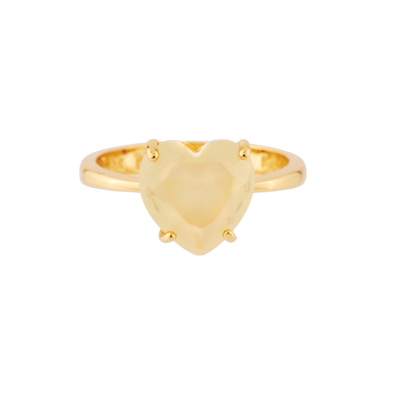La Diamantine Hearthstone Citrine Rings | AHLD617/11 - Les Nereides