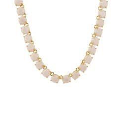 La Diamantine Multi Stones Beige Rose Necklace | ADLD3321 - Les Nereides